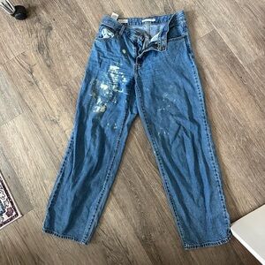 Acid wash baggy dad Levi’s